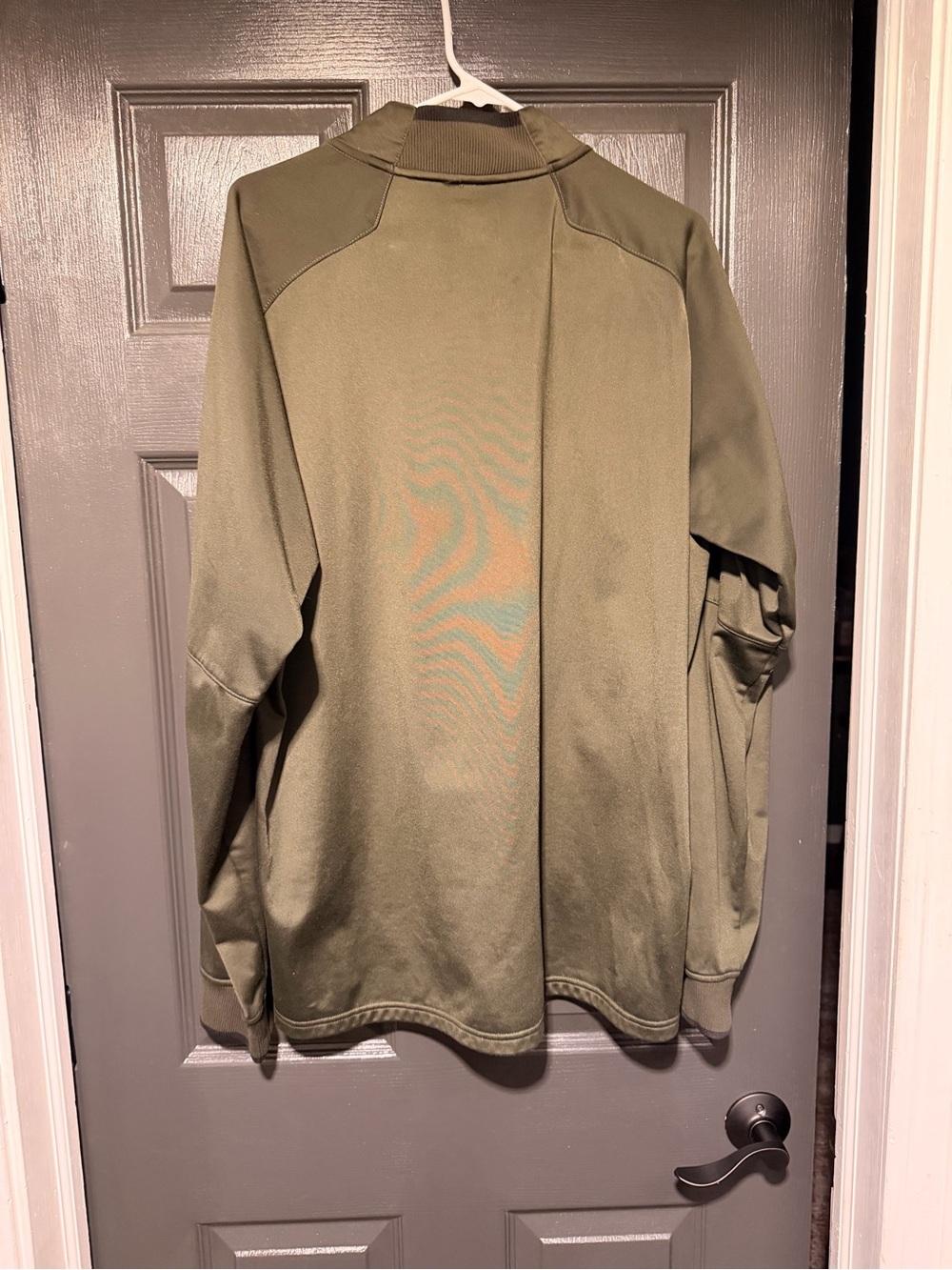 Puma Olive Green Zip-Up Track Jacket - Picture 2 of 2
